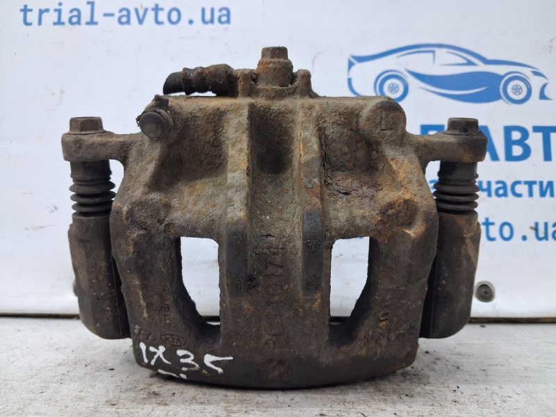 Суппорт передний левый Hyundai IX35 2009-2015 LM 1.7 diesel D4FD 581802YA50 Б/У