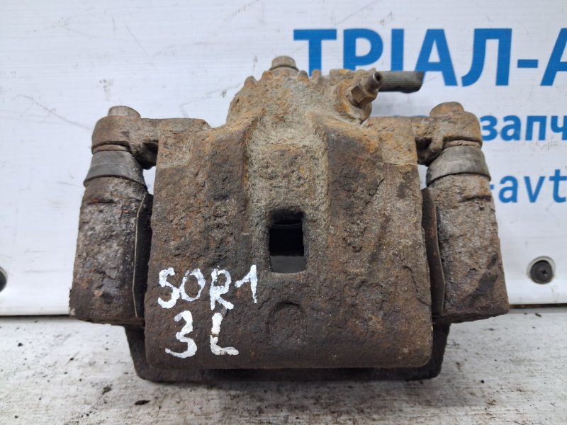 Суппорт задний левый Kia Sorento 2002-2011 BL 2.5 diesel D4CB 582103E600 Б/У