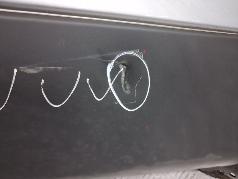 Бампер задний правый клык Pajero Wagon 2006-2022 4 3.2 Дизель 4M41