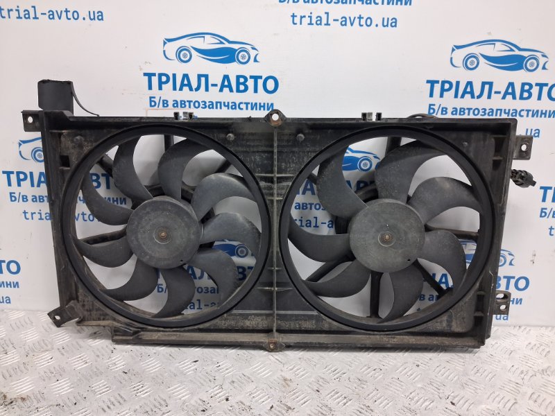 Диффузор с вентилятором радиатора SsangYong Korando 2010-2019 C200 2.0 diesel D20Dt 2132134122 Б/У