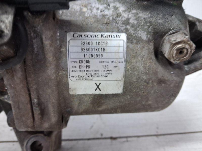 Компрессор кондиционера Juke 2010-2019 F15 1.6 turbo MR16DDT