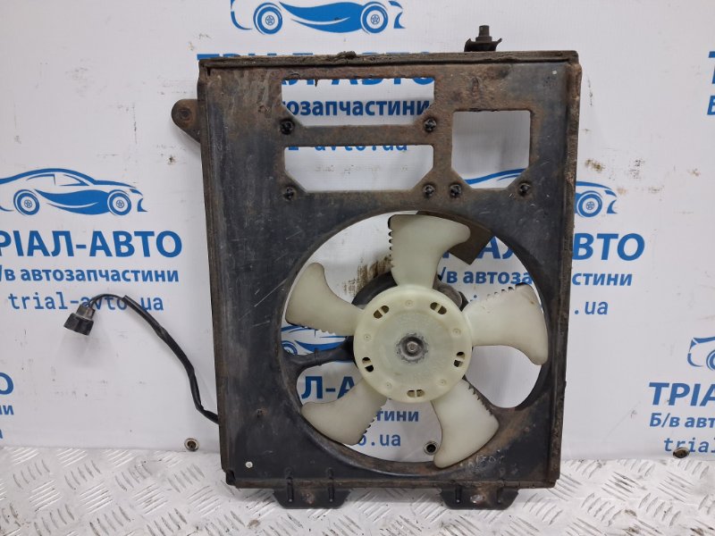 Диффузор с вентилятором радиатора Mitsubishi Outlander 2003-2006 cu 2.4 бензин 4G69 7812A115 Б/У