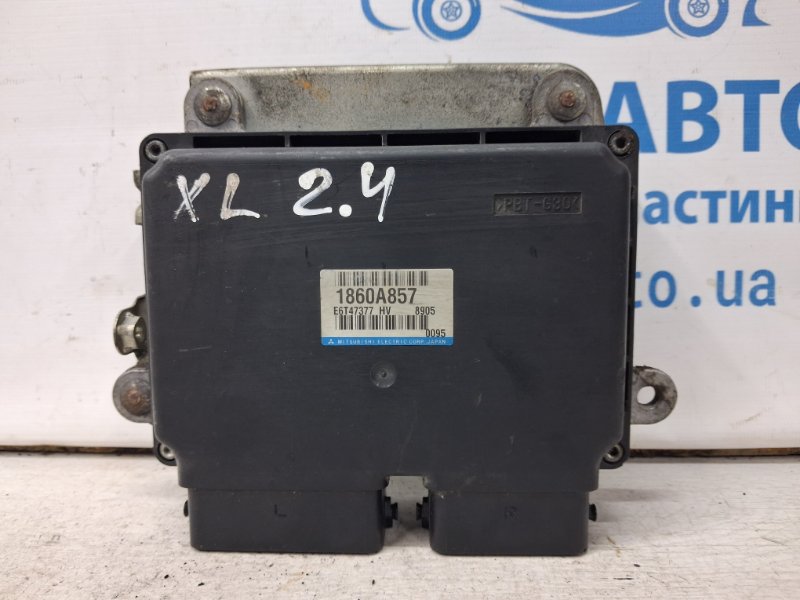Блок управления двигателем Mitsubishi Outlander 2007-2012 XL 2.4 бензин 4b12 1860A857 Б/У