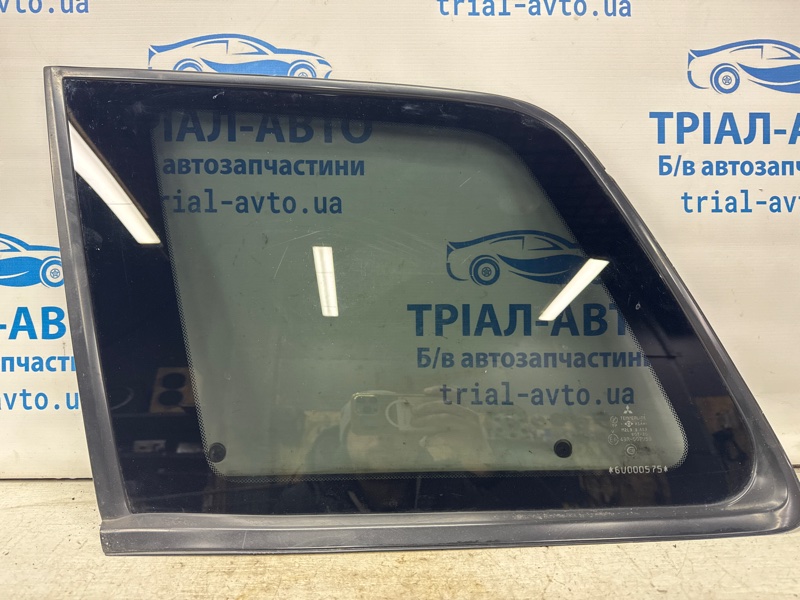 Стекло в кузов заднее левое Mitsubishi Outlander 2003-2006 cu 2.4 бензин 4G69 MR971453 Б/У
