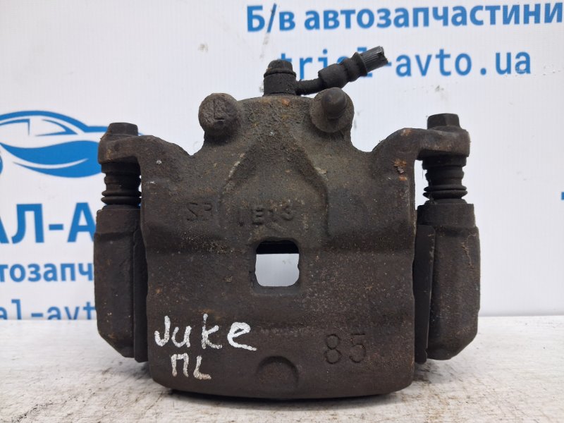 Суппорт передний левый Nissan Juke 2010-2019 F15 1.6 turbo MR16DDT Б/У