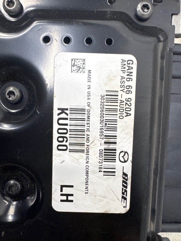 Усилитель Аудиосистемы 6 2007-2013 GH 2.5 бензин L5-VE