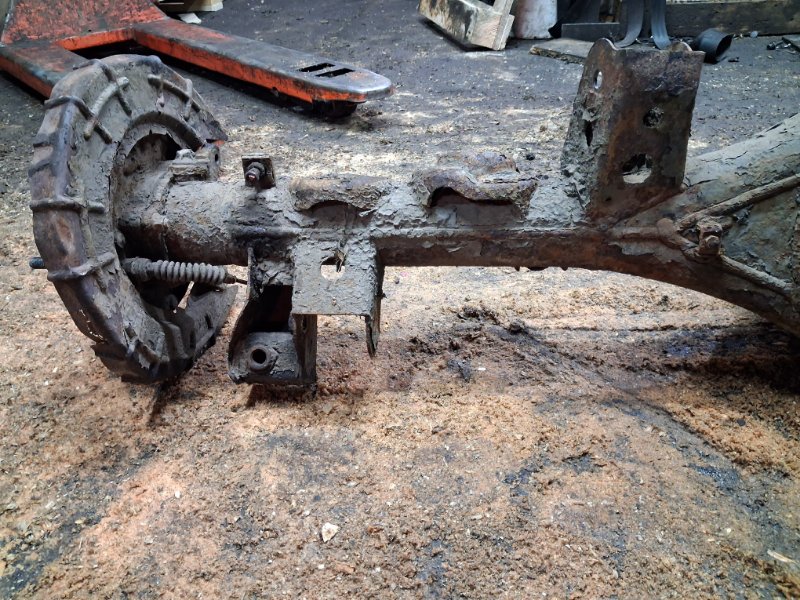 Мост задний Sorento 2002-2011 BL 2.5 diesel D4CB