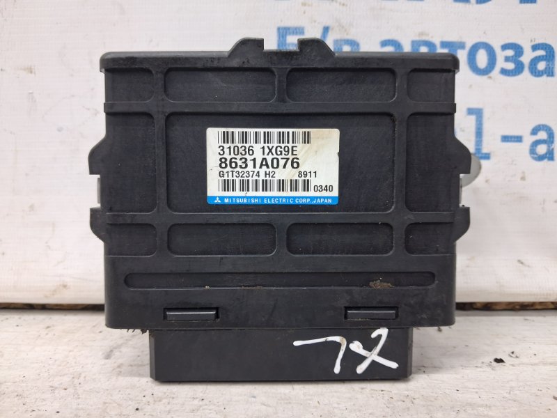 Блок управления АКПП Mitsubishi Outlander 2007-2012 XL 2.4 бензин 4b12 8631A076 Б/У