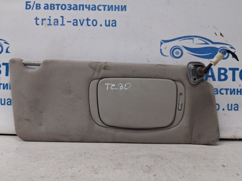 Козырек солнцезащитный правый Toyota Camry 2001-2006 XV30 3.0 Бензин 1MZFE 743100W040B0 Б/У
