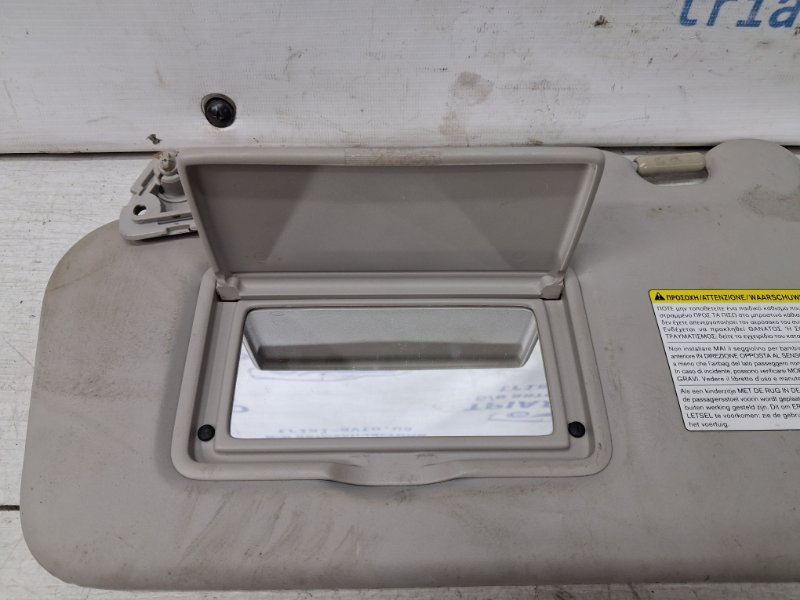 Козырек солнцезащитный левый Nissan Juke F15 1.6 turbo MR16DDT