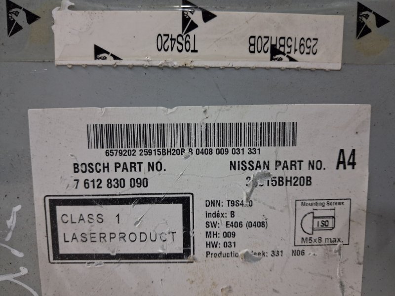 Магнитофон Juke 2010-2019 F15 1.6 turbo MR16DDT