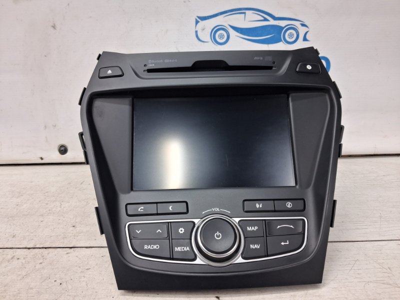 Магнитофон Hyundai Santa fe 2012-2019 DM 2.2 diesel D4HB 965602W200 Б/У