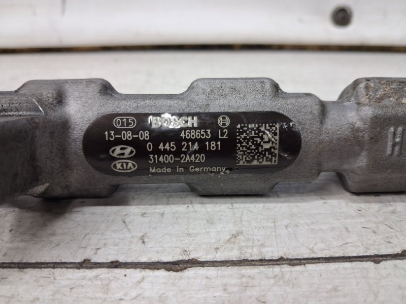 Топливная рампа IX35 2009-2015 LM 1.7 diesel D4FD