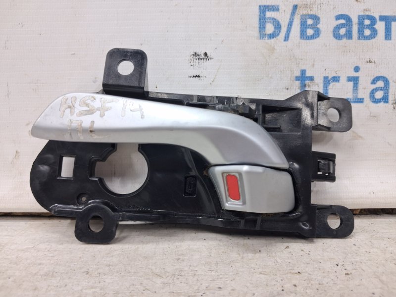 Ручка двери внутренняя левая Hyundai Santa fe 2012-2019 DM 2.2 diesel D4HB 826112W000RYN Б/У