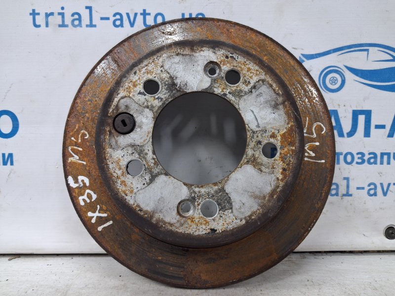 Диск тормозной задний Hyundai IX35 2009-2015 LM 1.7 diesel D4FD 584111H100 Б/У