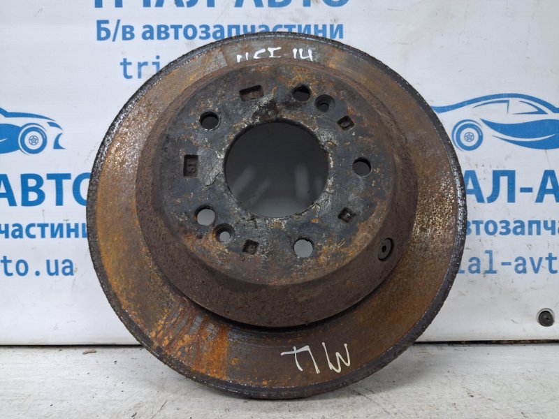 Диск тормозной задний Hyundai Santa fe 2012-2019 DM 2.2 diesel D4HB 584112P000 Б/У