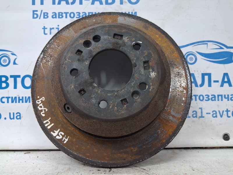 Диск тормозной задний Hyundai Santa fe 2012-2019 DM 2.2 diesel D4HB 584112P000 Б/У