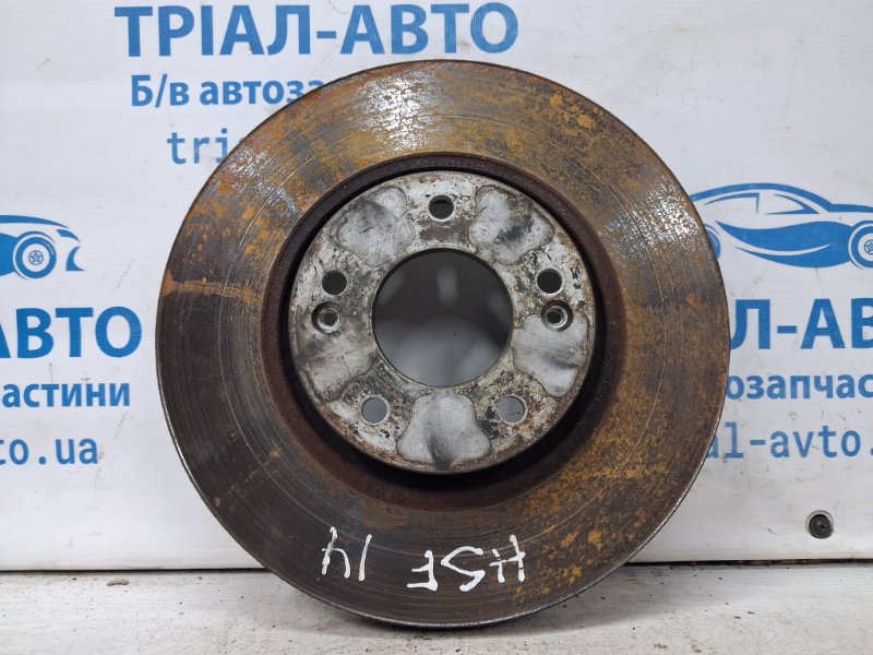 Диск тормозной передний Hyundai Santa fe 2012-2019 DM 2.2 diesel D4HB 517122W700 Б/У