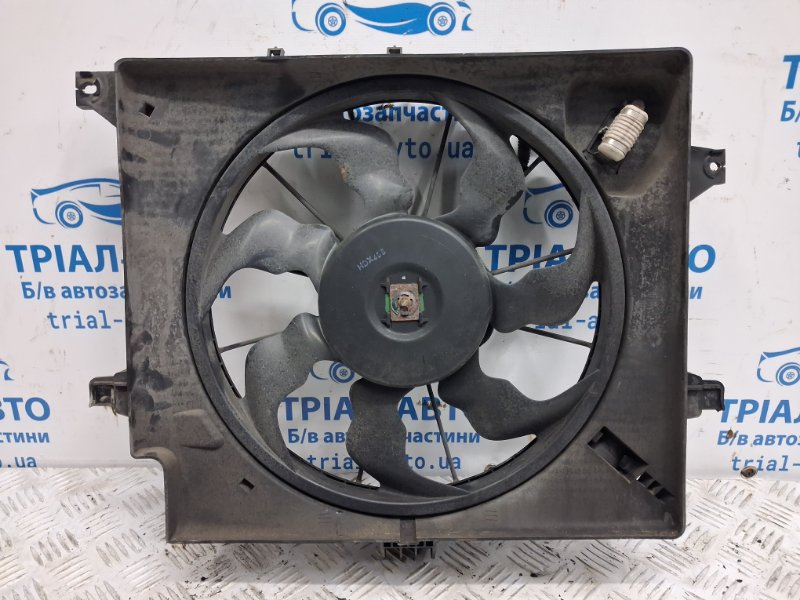 Диффузор с вентилятором радиатора Hyundai I30 2011-2017 GD 1.6 diesel D4FB 25380A5800 Б/У