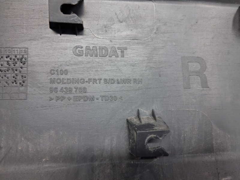 Накладка двери передняя правая Captiva 2006-2018 C140 2.2 diesel Z22D1