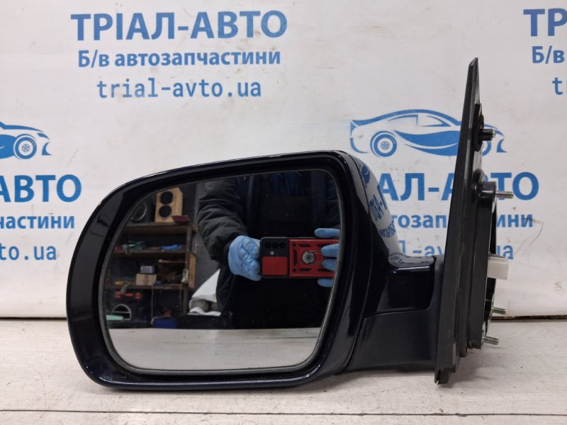 Зеркало левое Hyundai Santa fe 2005-2012 CM 2.2 diesel D4HB 876102B853 Б/У
