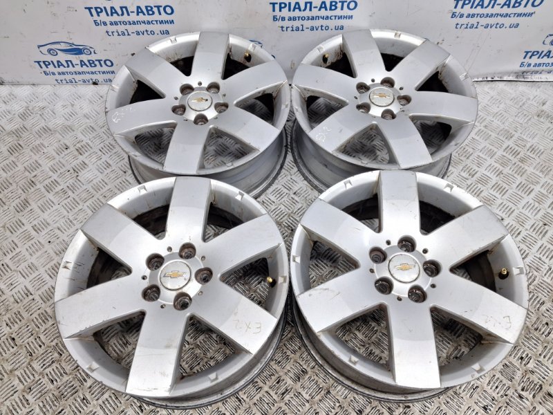 Диски титан комплект R17 Chevrolet Captiva 2006-2018 C140 2.2 diesel Z22D1 95151220 Б/У