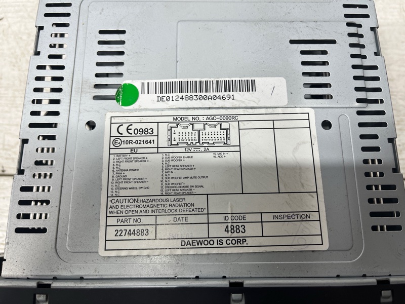 Магнитофон Chevrolet Captiva C140 2.2 diesel Z22D1