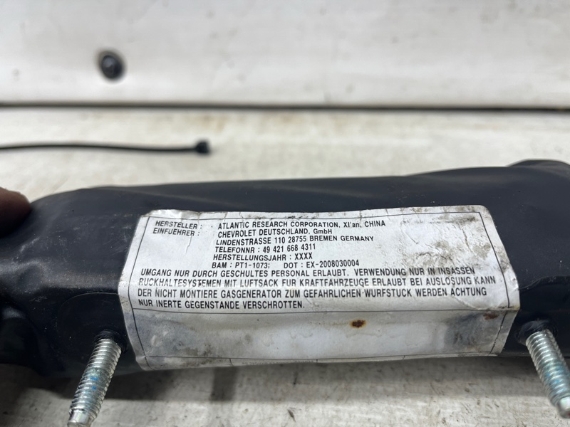 Подушка безопасности в кресло Chevrolet Captiva C140 2.2 diesel Z22D1