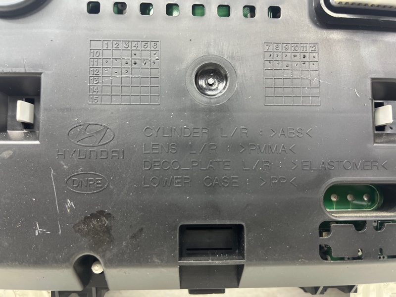 Приборная панель I30 2011-2017 GD 1.6 diesel D4FB