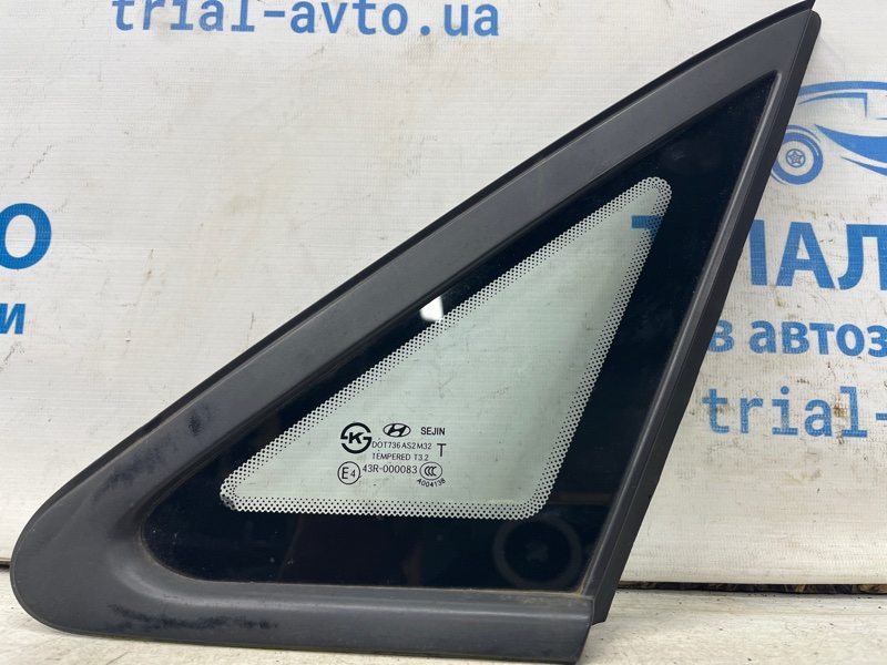 Стекло в кузов заднее правое Hyundai I30 2011-2017 GD 1.6 diesel D4FB 87820A5010 Б/У
