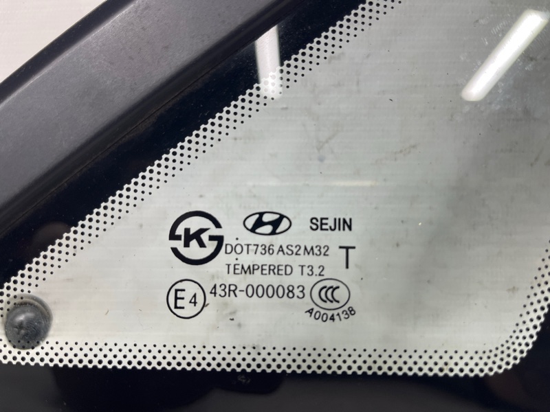 Стекло в кузов заднее правое I30 2011-2017 GD 1.6 diesel D4FB