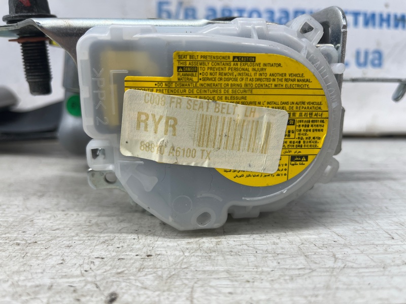 Ремень безопасности передний левый I30 2011-2017 GD 1.6 diesel D4FB