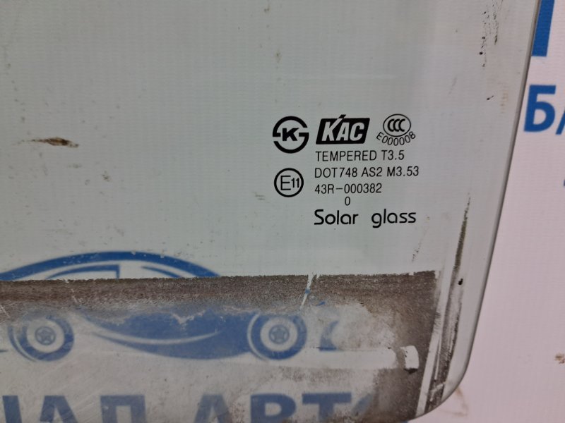 Стекло двери заднее левое Chevrolet Captiva C140 2.2 diesel Z22D1
