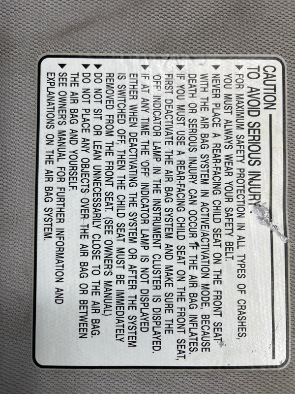 Козырек солнцезащитный левый Santa fe 2005-2012 CM 2.2 diesel D4HB