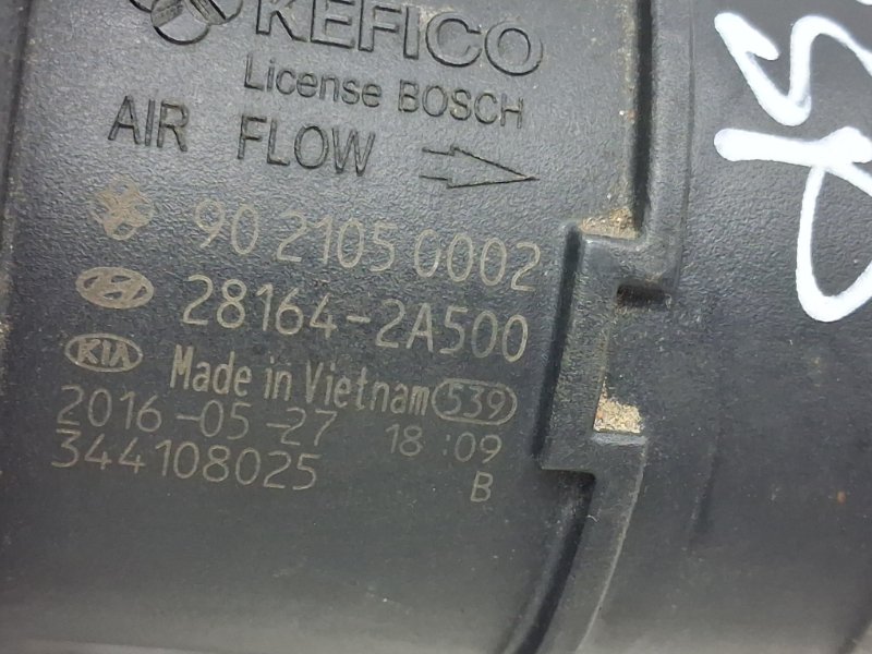 Датчик расхода воздуха Sportage 2015-2022 QL 1.7 diesel D4FD