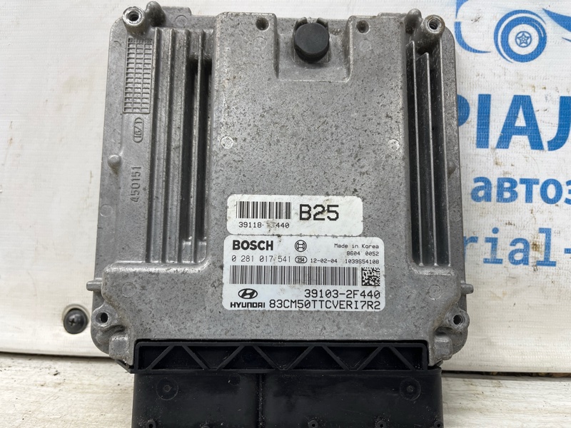 Блок управления двигателем Hyundai Santa fe 2005-2012 CM 2.2 diesel D4HB 391182F440 Б/У