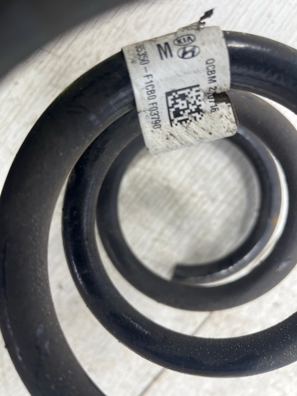 Пружина задняя Sportage 2015-2022 QL 1.7 diesel D4FD