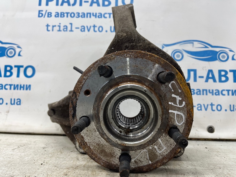 Кулак поворотный левый со ступицей Chevrolet Captiva 2006-2018 C140 2.2 diesel Z22D1 25944109 Б/У