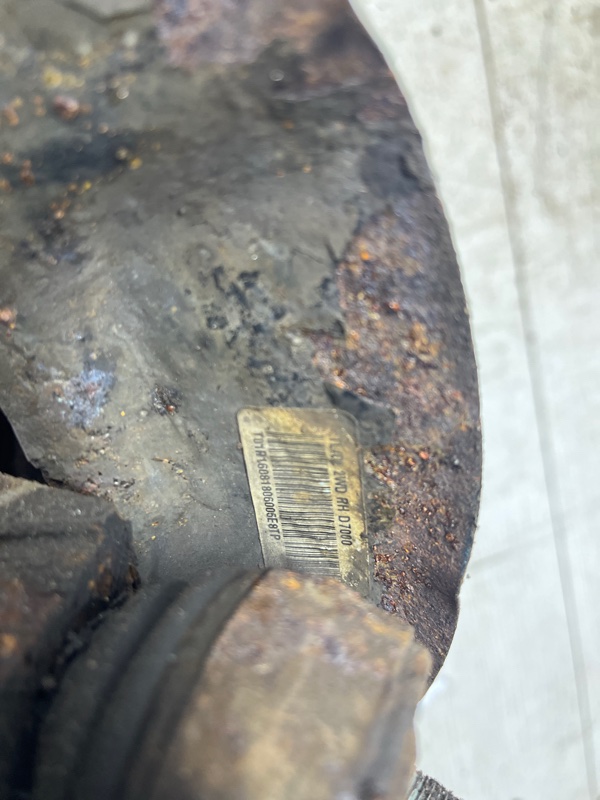 Кулак поворотный правый со ступицей Sportage 2015-2022 QL 1.7 diesel D4FD