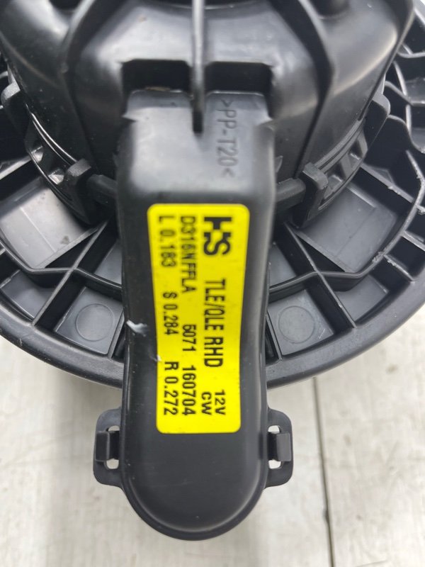 Моторчик печки Sportage 2015-2022 QL 1.7 diesel D4FD