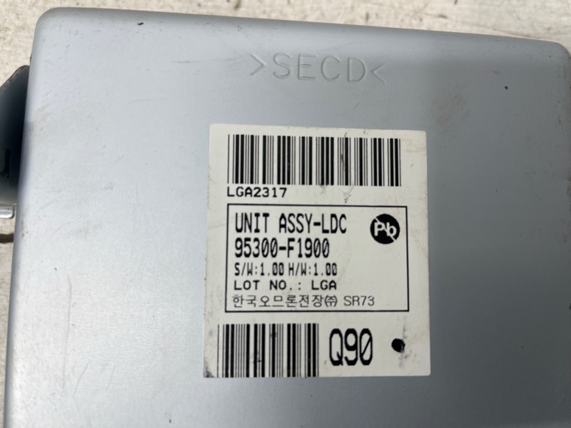 Блок управления Sportage 2015-2022 QL 1.7 diesel D4FD