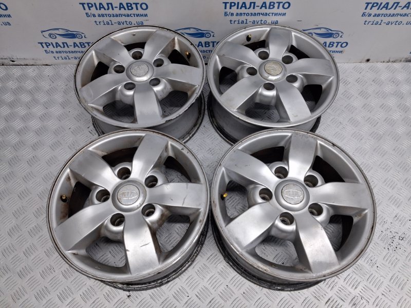 Диски титан комплект R16 Kia Sorento 2002-2011 BL 2.5 diesel D4CB 529103E702 Б/У