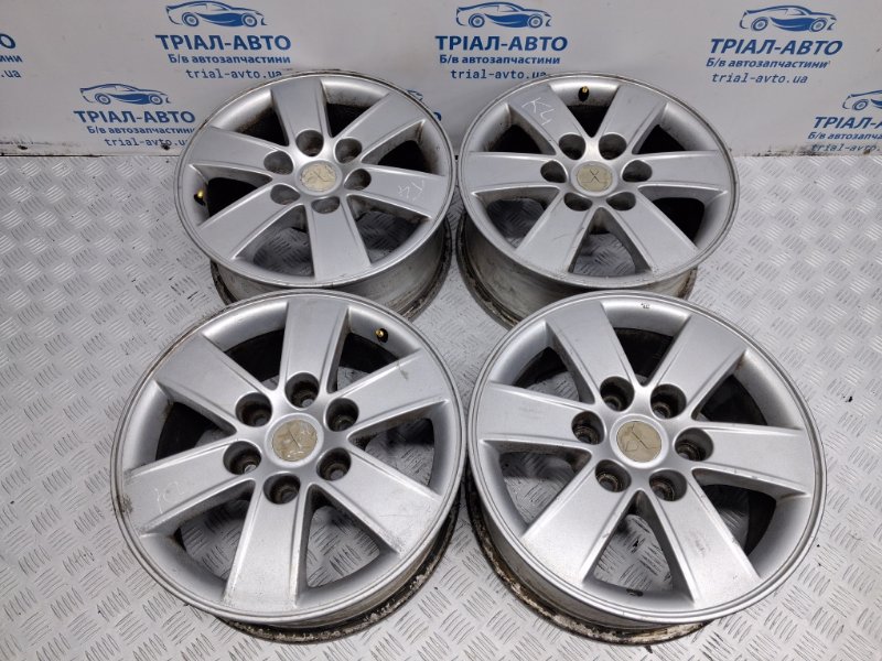 Диски титан комплект R17 Mitsubishi Pajero Wagon 2006-2022 4 3.2 Дизель 4M41 4250A668 Б/У