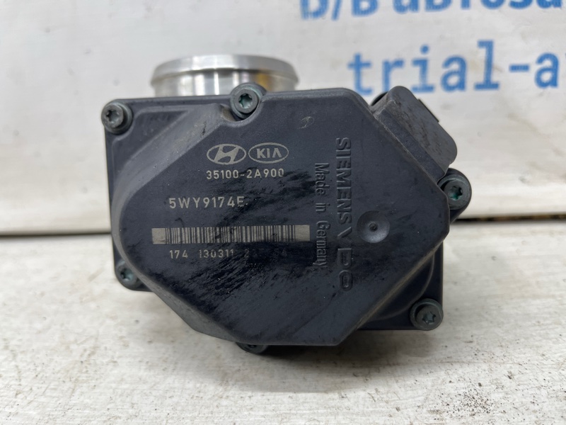 Заслонка дроссельная Kia Sportage SL 1.7 diesel D4FD