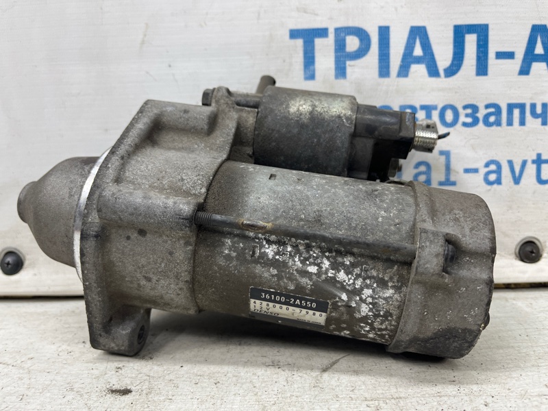 Запчасть стартер Kia Sportage 2010-2016 SL 1.7 diesel D4FD 361002A550 Б/У Стартер Kia Sportage 2010-2016 SL 1.7 diesel D4FD 361002A550 Б/У