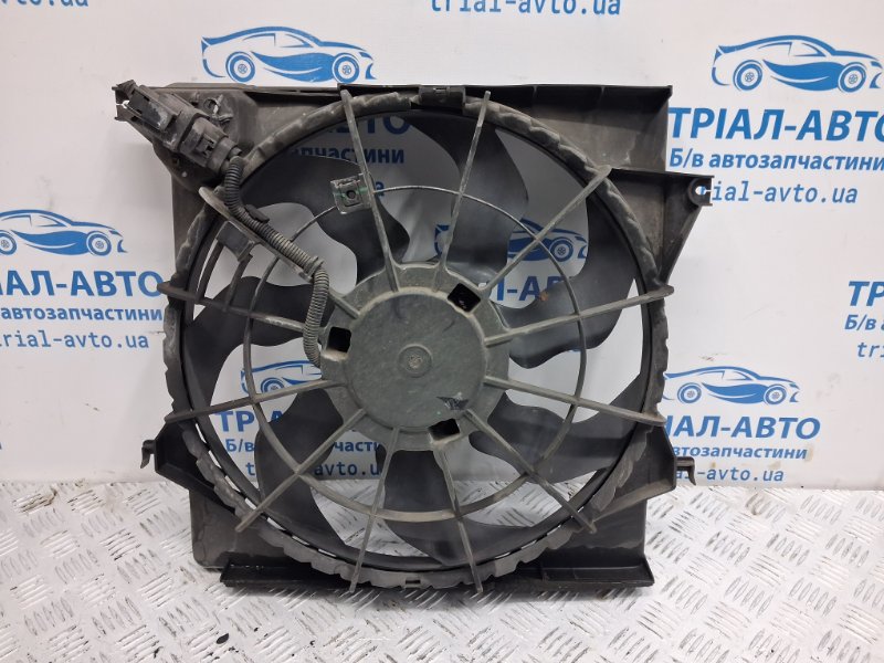 Диффузор с вентилятором радиатора Sportage 2010-2016 SL 1.7 diesel D4FD