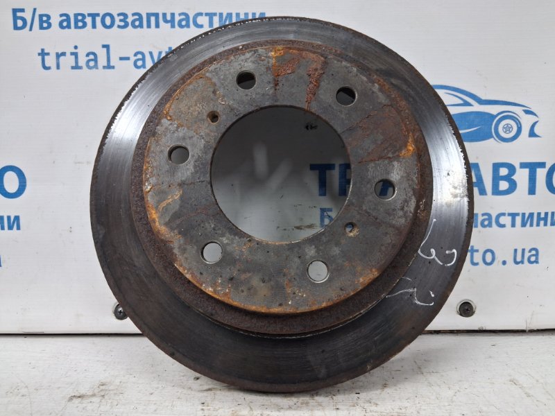 Диск тормозной задний Mitsubishi Pajero Wagon 1999-2006 3 3.2 Дизель 4M41 MR418067 Б/У