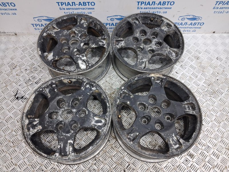 Диски титан комплект R16 Mitsubishi Pajero Wagon 1999-2006 3 3.2 Дизель 4M41 MR347070 Б/У