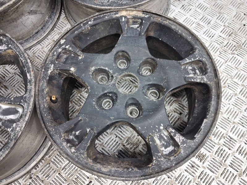 Диски титан комплект R16 Pajero Wagon 1999-2006 3 3.2 Дизель 4M41