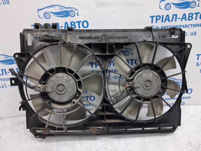 Диффузор с вентилятором радиатора Avensis 2002-2010 T25 2.2 diesel 2ADFTV